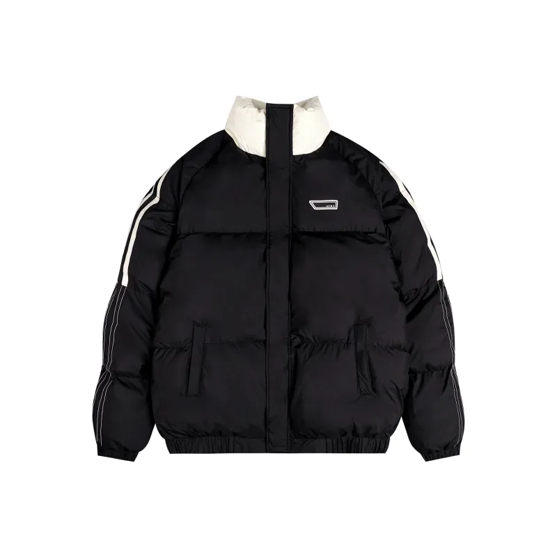 Atry Puffer Jacket National Trend Brand American Vintage Cotton Coat Unisex-5