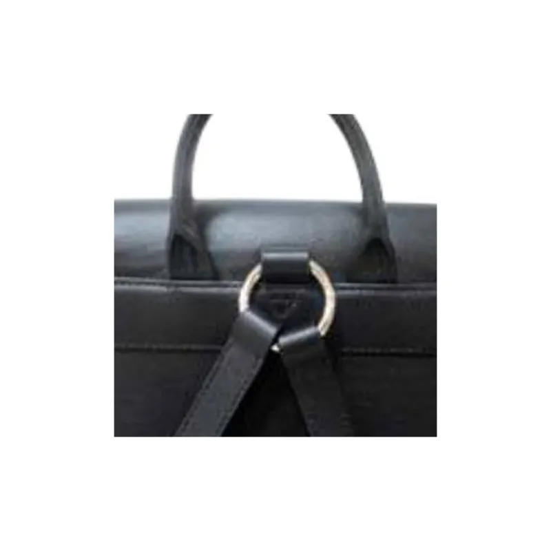 KARL LAGERFELD Cow Leather Backpack Women's Black-7