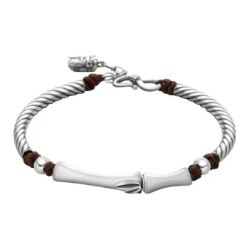 YUOFFICIAL 999 Fine Silver Bracelets Women's