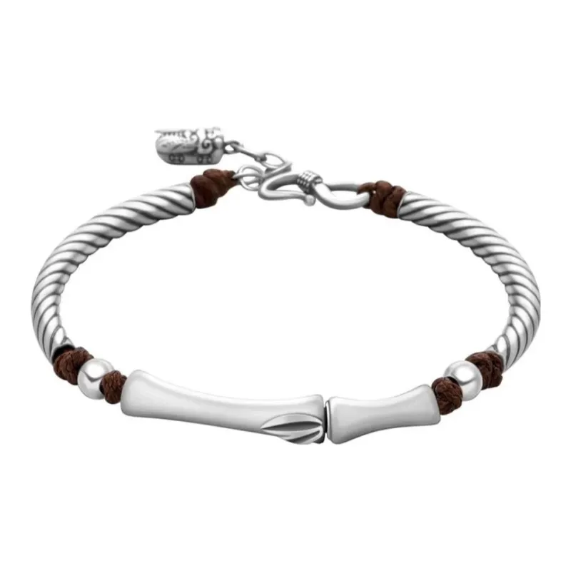 YUOFFICIAL 999 Fine Silver Bracelets Women's-0