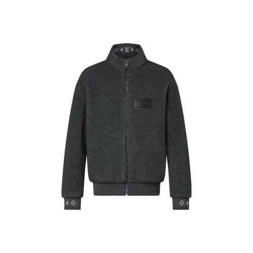 LOUIS VUITTON SS24 Jackets Coats Men's Dark Gray