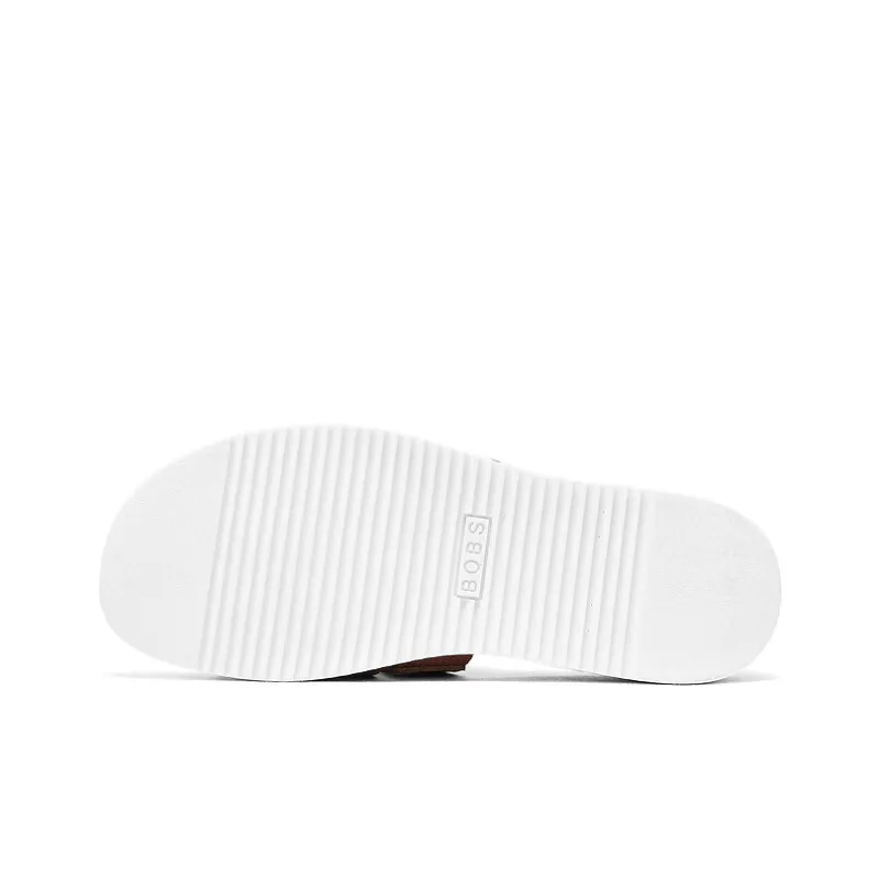 Skechers Slip Resistant Abrasion Resistant Slide Slippers Women's Brown-3