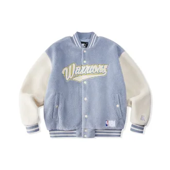 STARTER X NBA Velvet Jackets Unisex Ashley Blue