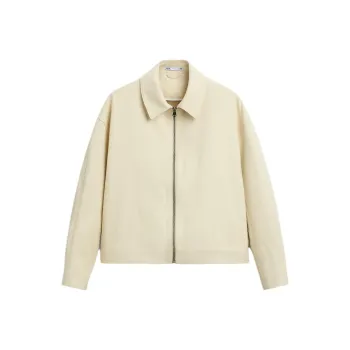 ZARA Jackets Men Sand
