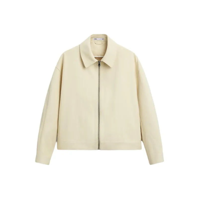 ZARA Jackets Men Sand-0