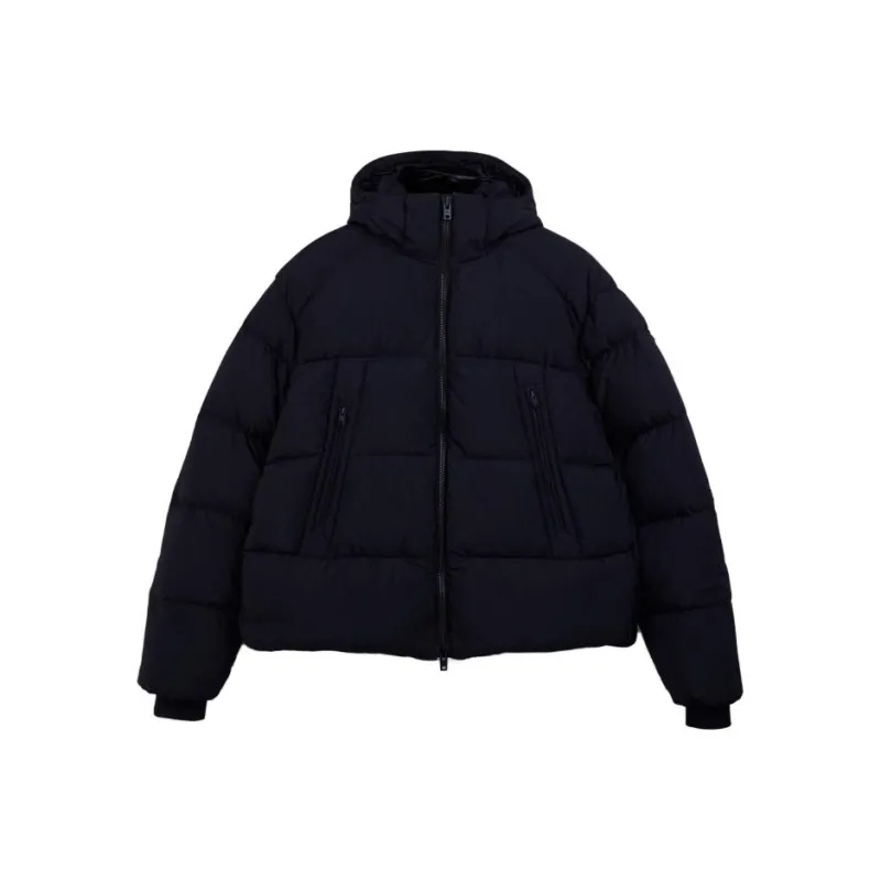 Y-3 Hooded Quilted Puffer Jacket-0