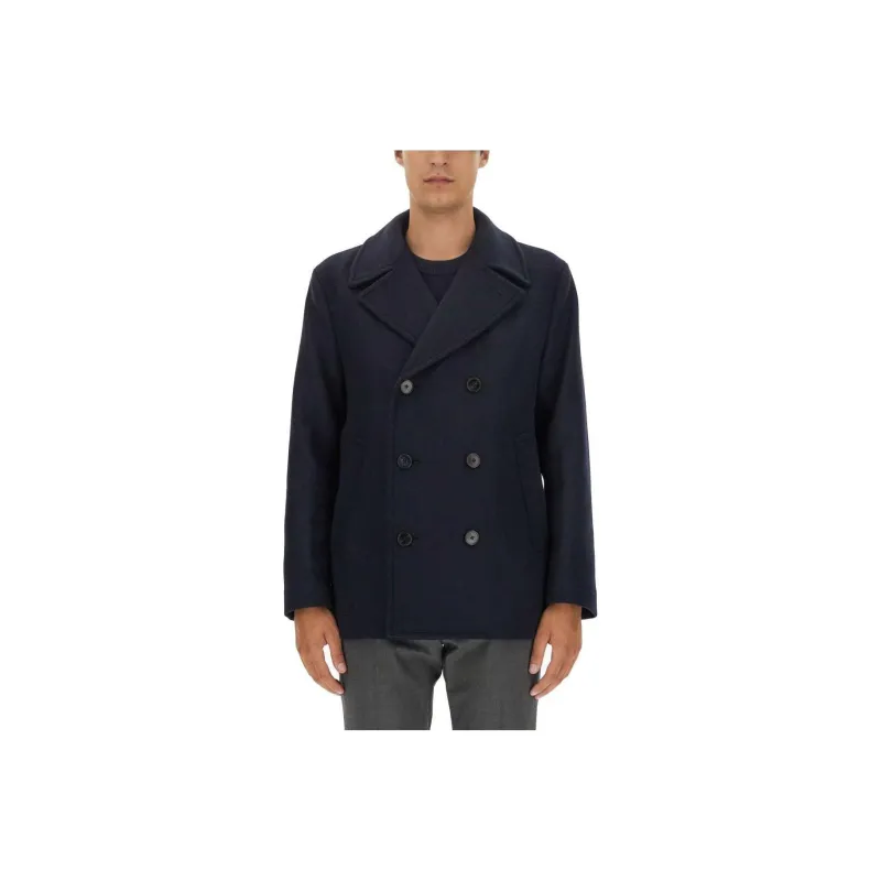 THEORY Frederick Double-breasted Peacoat-0