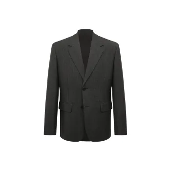 PRADA Prince Of Wales check Single breasted Blazer