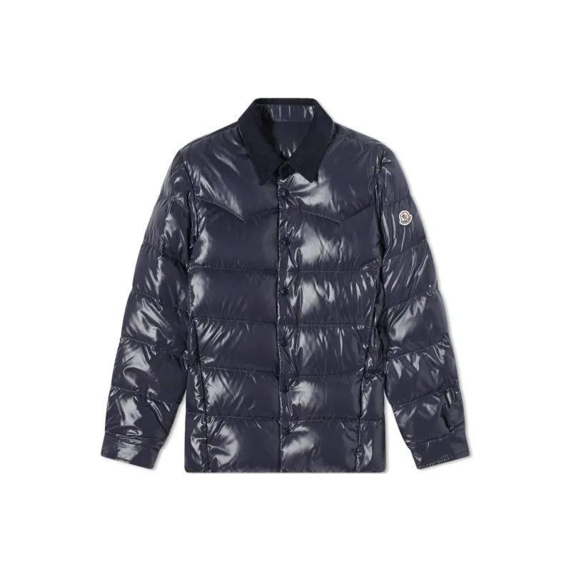 Moncler FW21 Down Jacket Men's Dark Blue-0