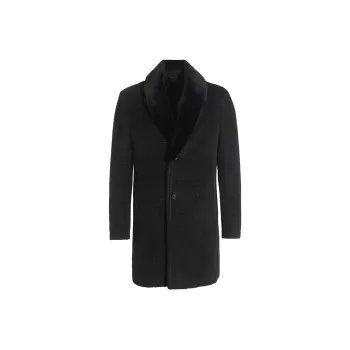 ANDREW MACKENZIE Coats Men Black