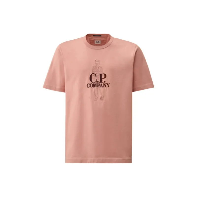 C.P.Company British Sailor embroidery T shirt-0