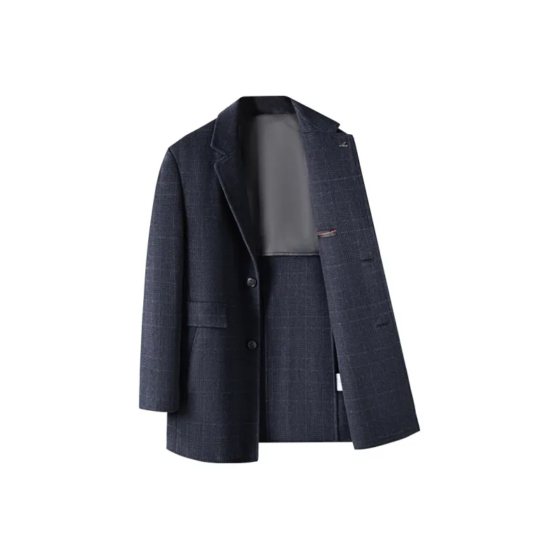 FORTEI Coats Men Blue-0