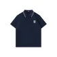 [Ice Silk Antibacterial]Navy Blue (Tf King Kong Facial Design Chest Logo)