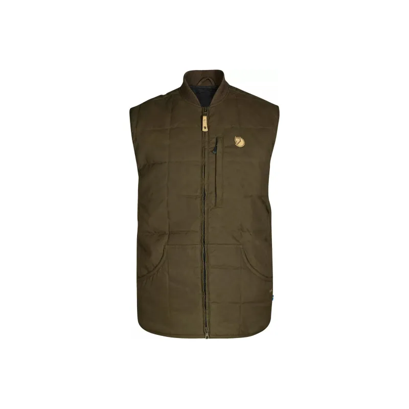 Fjallraven Vest Men's Dark Olive-0