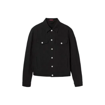 GUCCI Gg Denim Jacquard Jacket