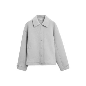 ZARA Jackets Coats Men's Zebra Print Gray