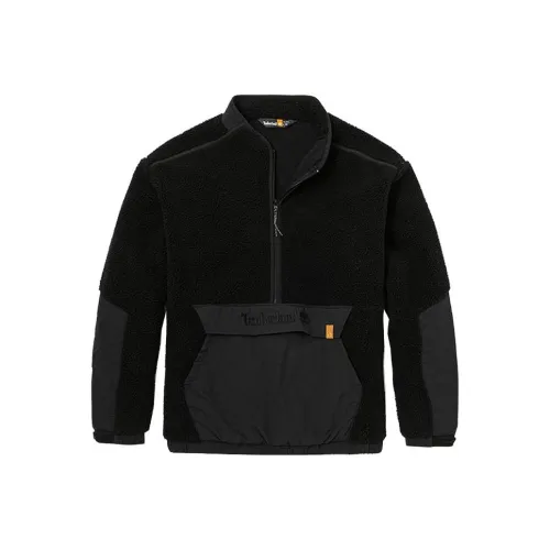 Timberland Velvet Jackets Unisex Black