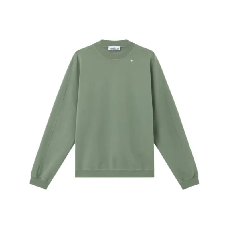 STONE ISLAND Sweatshirts Men Musk Green-0