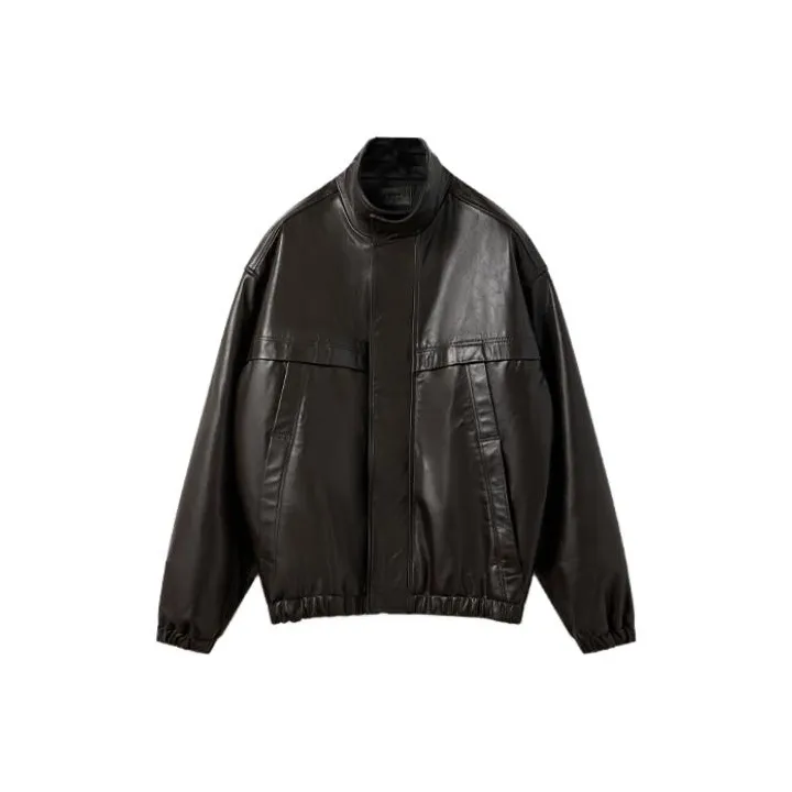 Lemaire Boxy Leather Blouson-0
