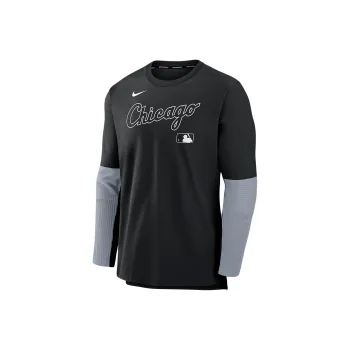 Nike Chicago White Sox Authentic Collection Player Men's Nike Dri FIT Mlb Pullover Sweatshirt
