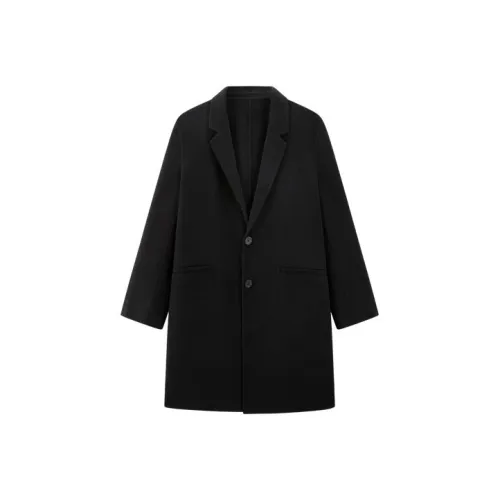 PEACEBIRD MEN Single Breasted Trench Coat Unisex
