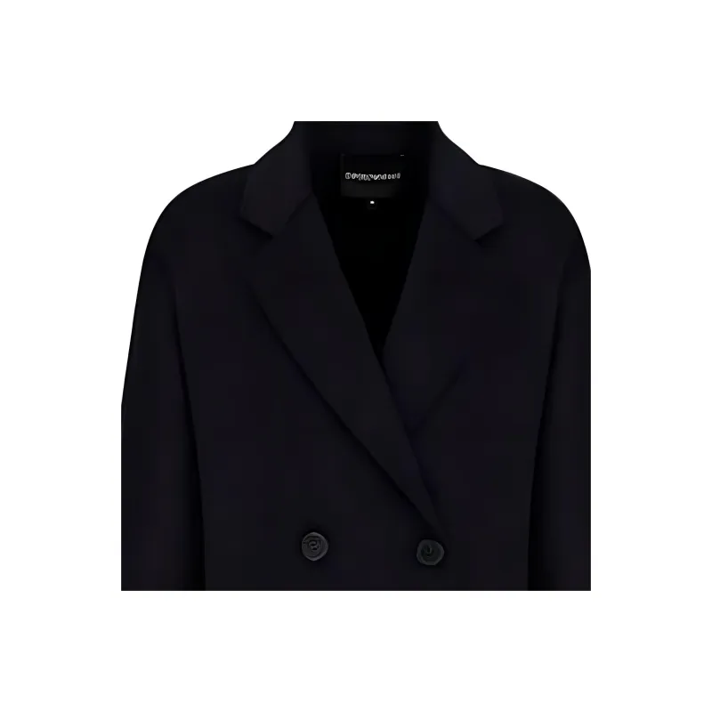 EMPORIO ARMANI Velvet Jackets Women's Black-4