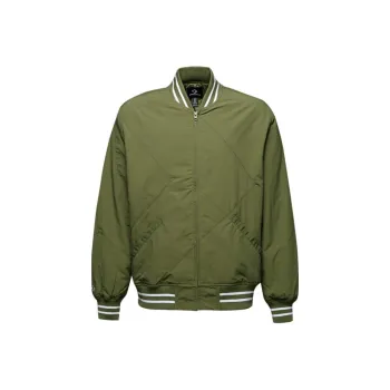 Converse Star Chevron Bomber Jacket Men's Olive Green