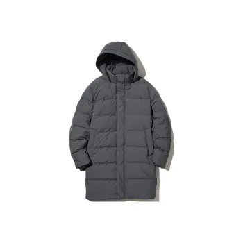UNIQLO Down Jacket Men's Asphalt Gray
