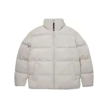 THE NORTH FACE Down Jackets & Coats Unisex Winter Couple's Sand White Stone Color