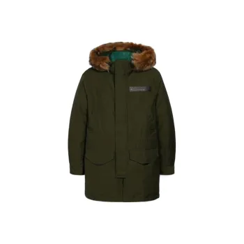 COACH FW22 Down Jacket Men's Dark Green