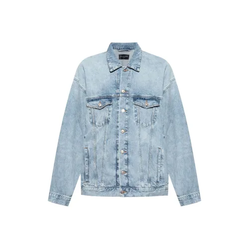 Balenciaga Vintage Effect Denim Jacket