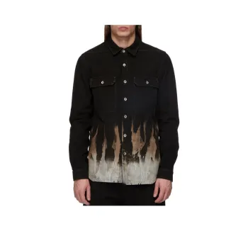 Rick Owens DRKSHDW Tie Dyed Denim Jacket
