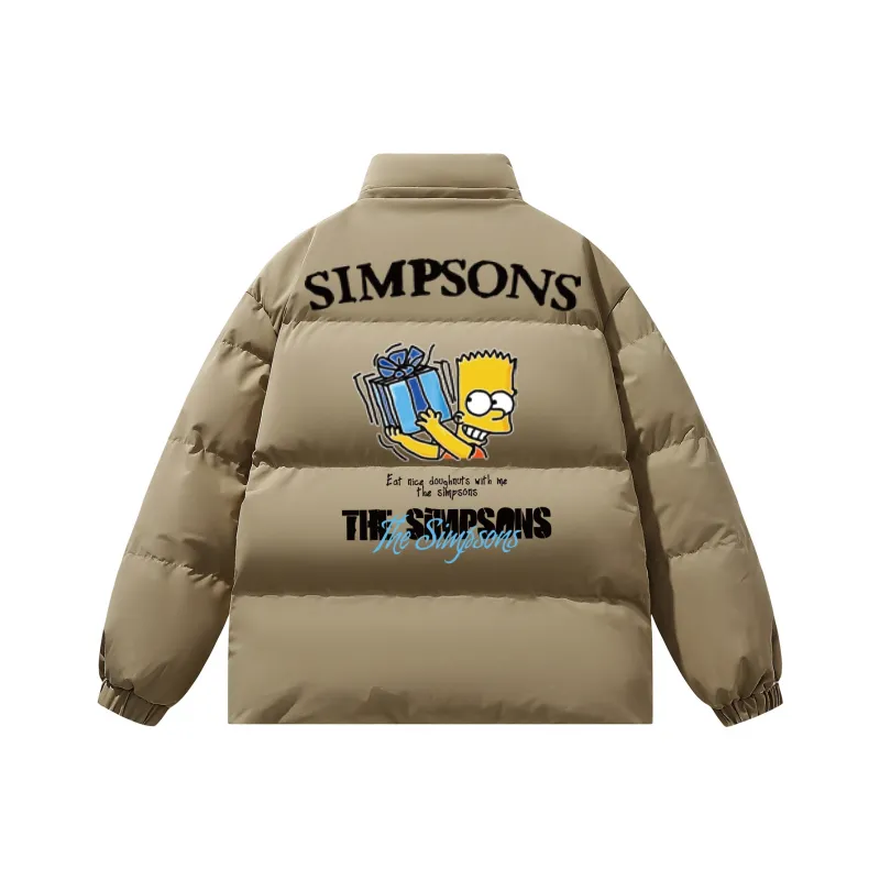 The Simpsons Puffer Jacket Unisex-19