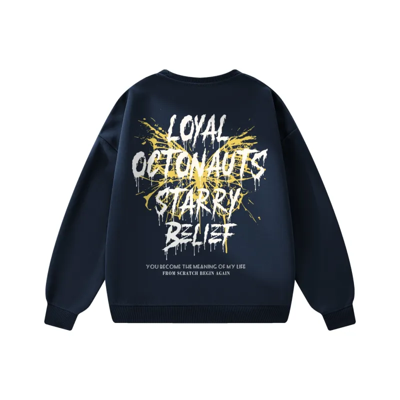 Small Columns Under The Sea Sweatshirt Unisex-20