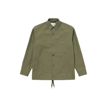 LACOSTE Jackets Coats Men's Olive Green