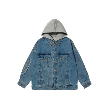 Mishkanyc Denim Jacket Men's Medium Blue