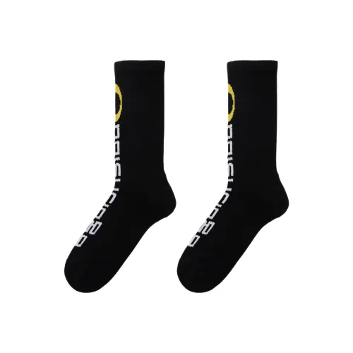 Balenciaga Mid Calf Socks Men's 1 Pack Black