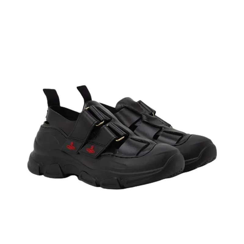 Vivienne Westwood Catch Stomper River Trekking Shoes 6cm Women's Black-2