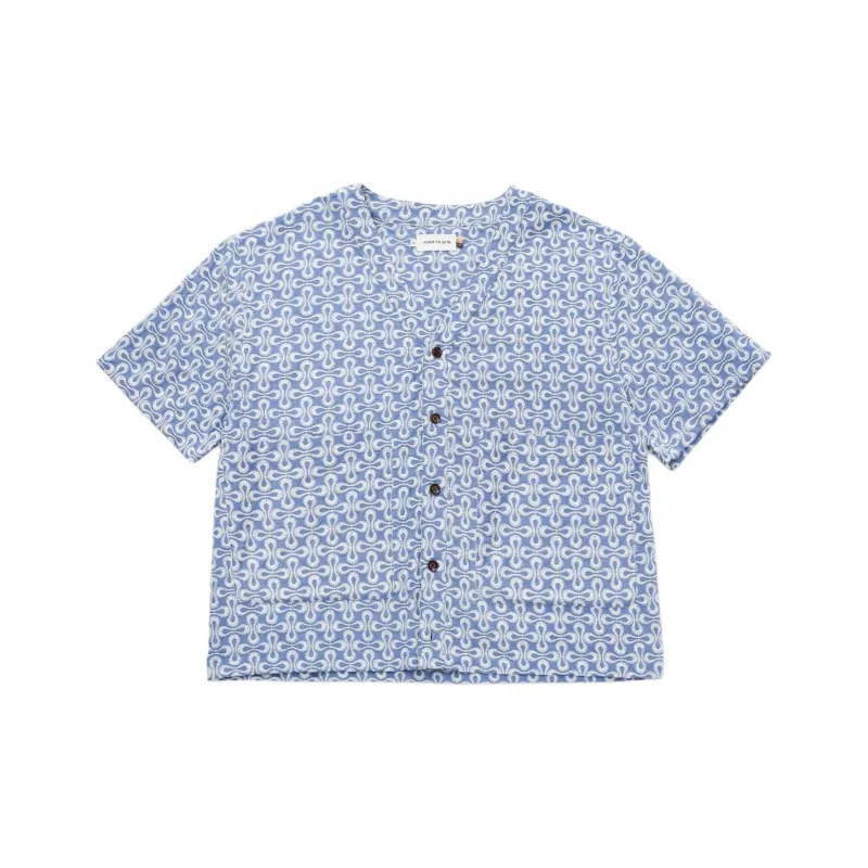 HONOR THE GIFT Shirt Men's Blue-0
