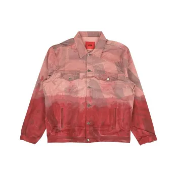 424 Pigment Dip American Flag Denim Jacket