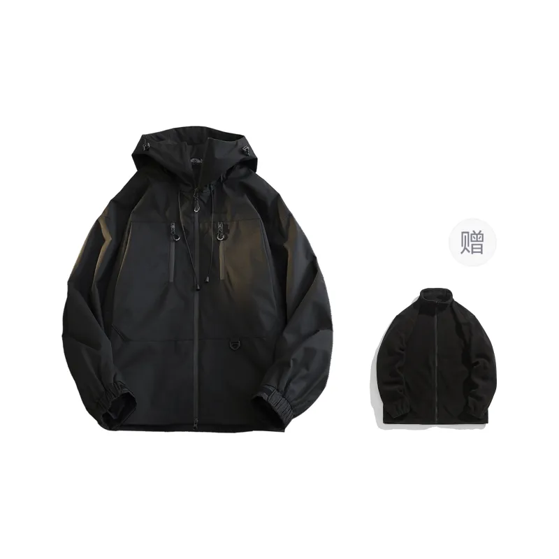 Warrior Huichao Riding The Wind Collection Waterproof And Windproof To Keep Warm Windbreaker Jacket Unisex-18