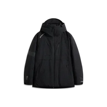 LiNing CF Tracing Dragon Armor Collection Outdoor Collection Windbreaker Jacket Unisex Black