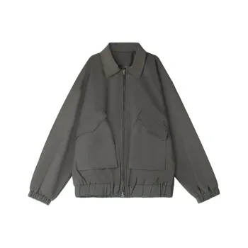 WILD LEADER Jackets Coats Unisex Gray Green