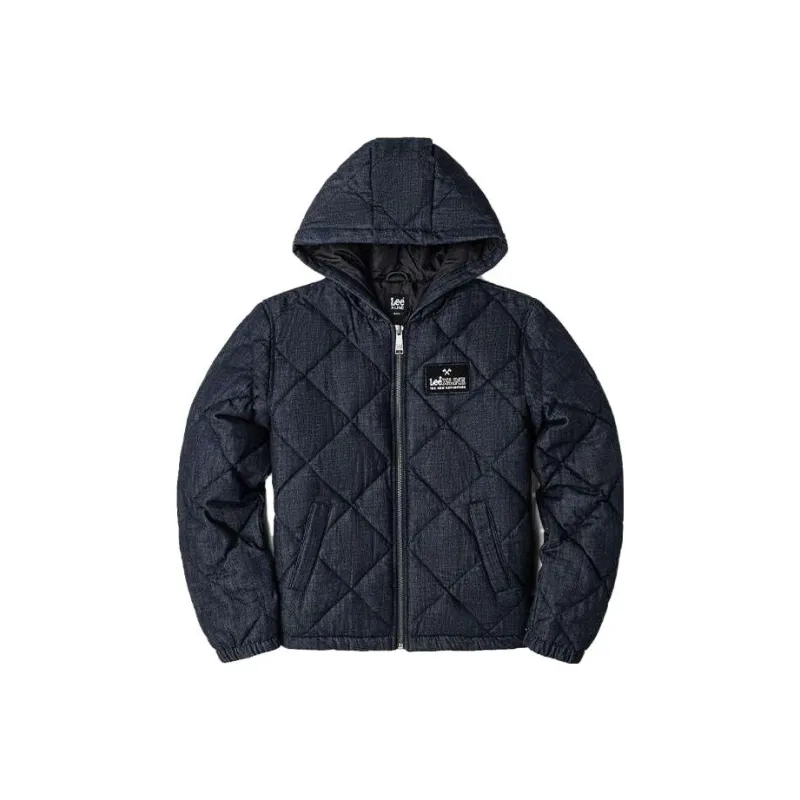 Lee Down Jacket Men's Dark Blue-0