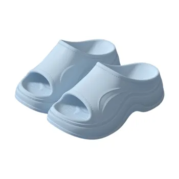Rui Tekon EVA Platform Slippers For Women's, Spring & Summer, Beachy And Bouncy Feeling Home Slippers