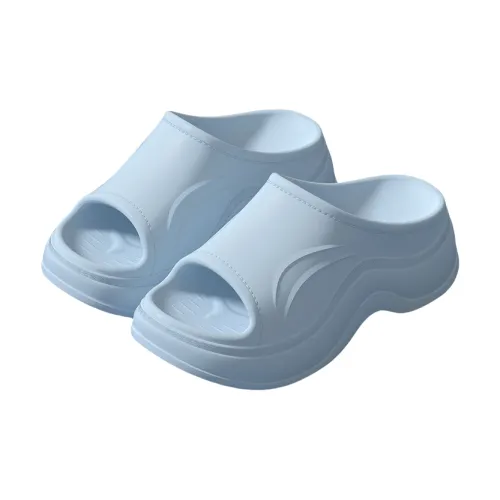 Rui Tekon EVA Platform Slippers For Women's, Spring & Summer, Beachy And Bouncy Feeling Home Slippers