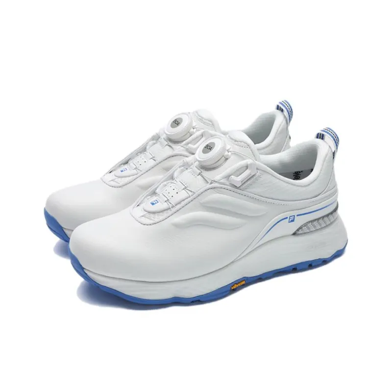 FILA Anti Slip Wear Resistant Low Top Golf Shoes Women's White-1