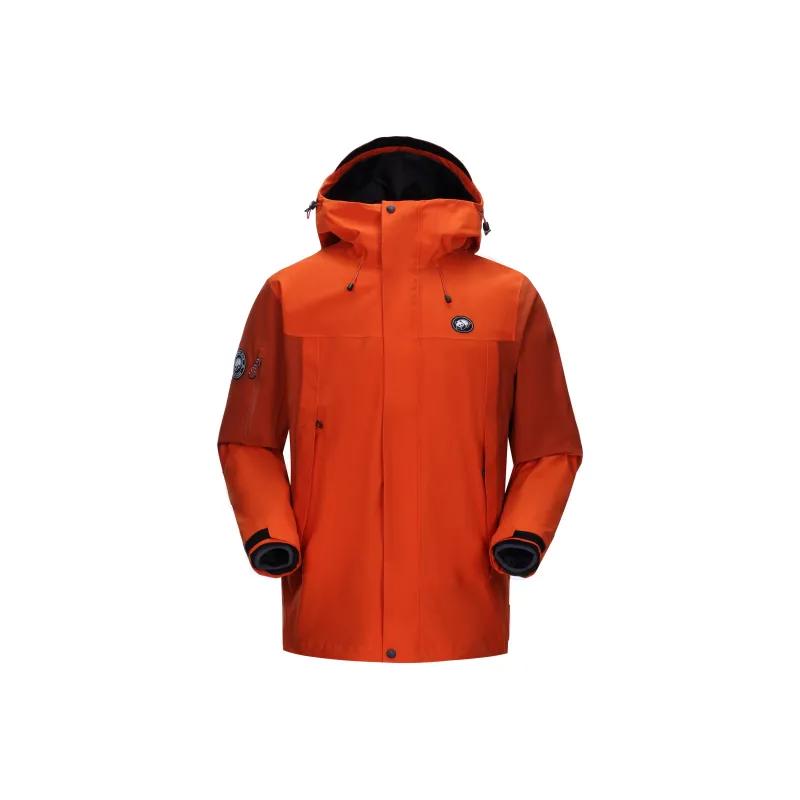 Panda Carefree Play Series Warm Water-Resistant Rainproof Windproof Windbreaker Jacket Unisex-0