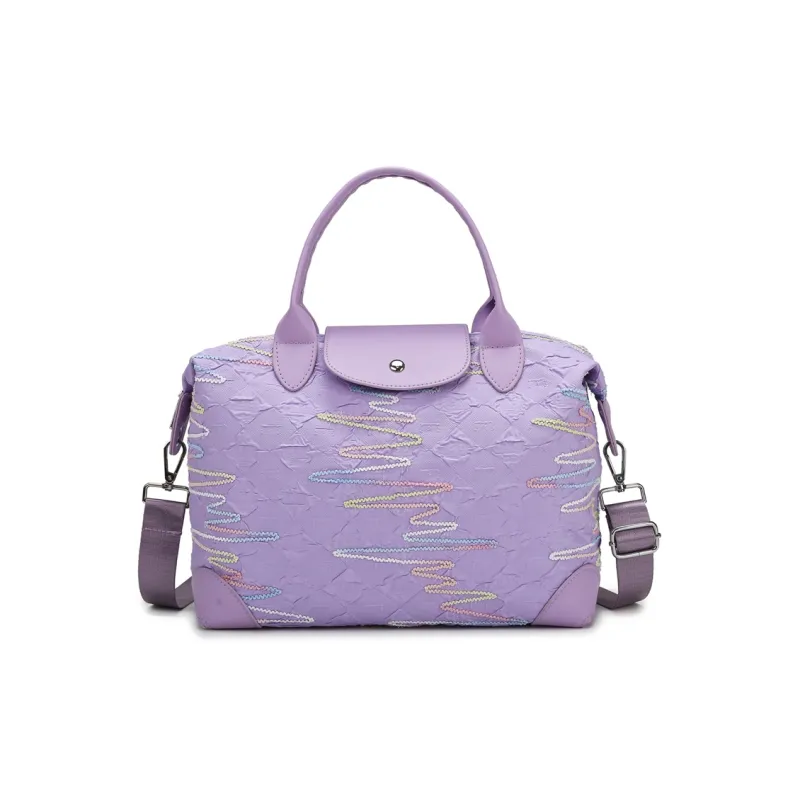 Wenpercy Canvas Handbag Regular Unisex Multicolor-3