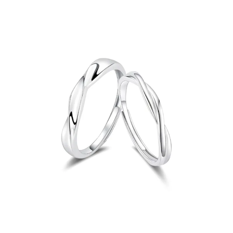 Inkopper 999 Fine Silver Rings Unisex-0